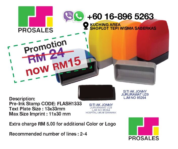 Kuching Printing Service Prosales Resources Sdn Bhd